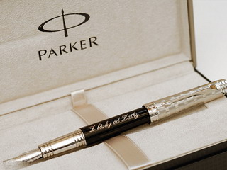 Pero Parker Premier s gravírováním